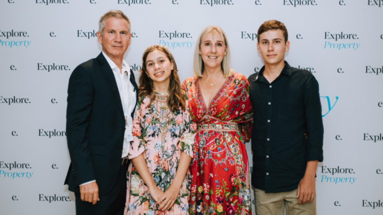 Andrew Acton with wife Emma and children Alice and Tom 1 1024x576