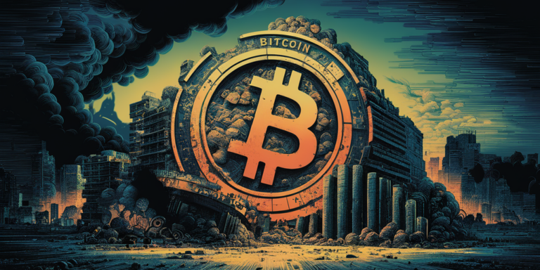 bitcoin btc logo crumbling building gID 7.png@png