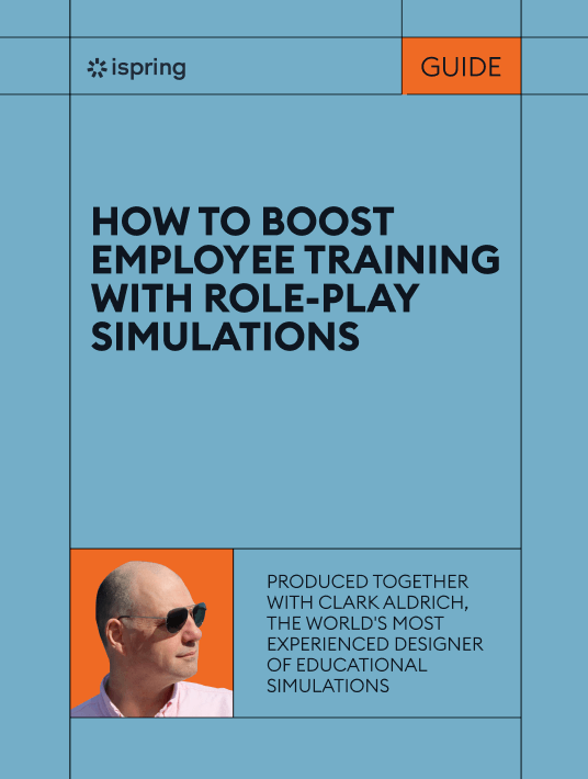 iSpring Role Play Simulations In Corporate Training cover