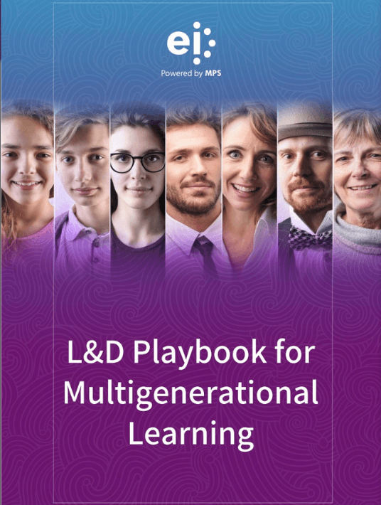 EI LD Playbook For Multigenerational Learning cover