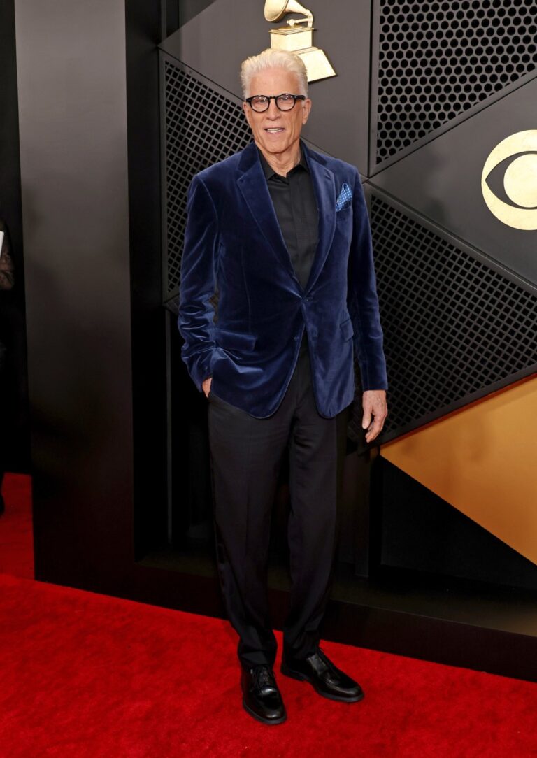 Grammys 2024 Red Carpet Arrivals Ted Danson