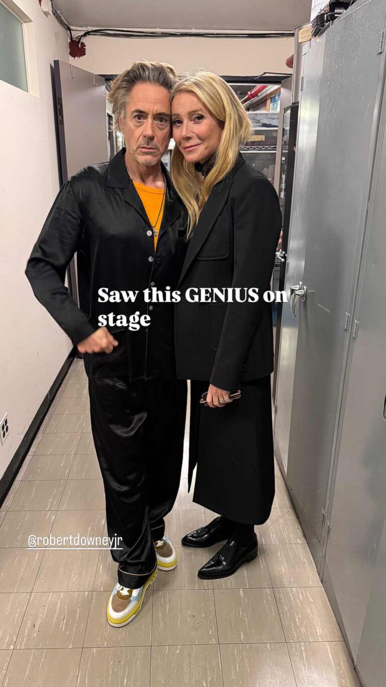 Gwyneth Paltrow Gushes Robert Downey Jr Is a Genius in Broadway Debut 01 2024