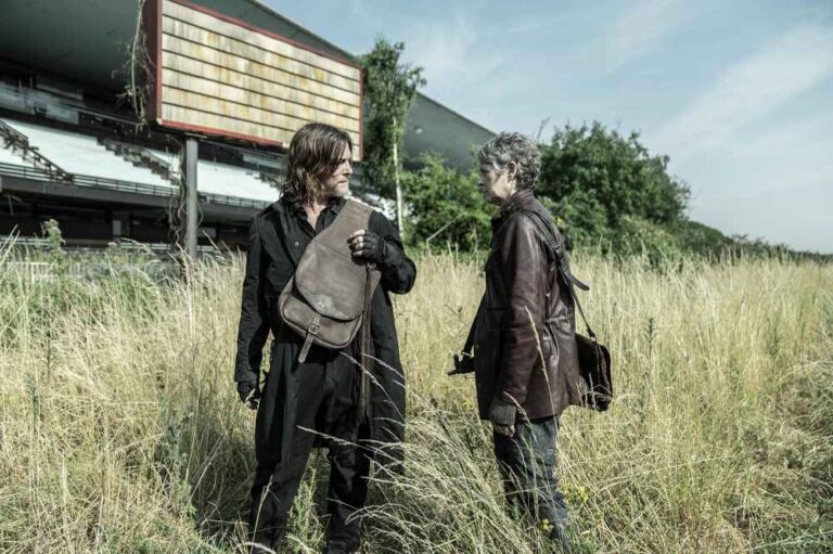 Melissa McBride Reunites With Norman Reedus on The Walking Dead 128