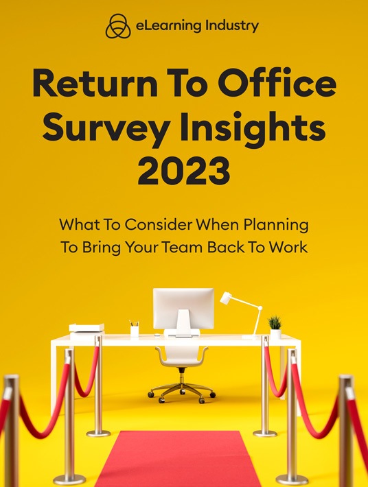 eLearning Industry Return To Office Survey Insights 2023 Cover