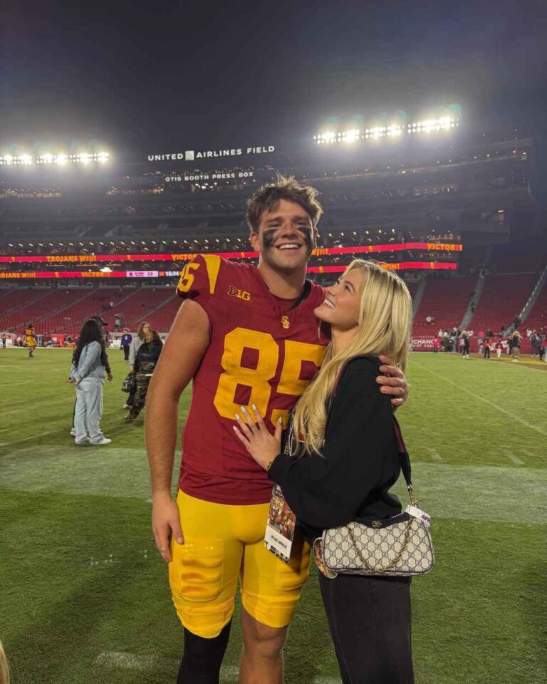 DWTS Rylee Arnold and USC Football Player Boyfriend Walker LyonsRelationship Timeline