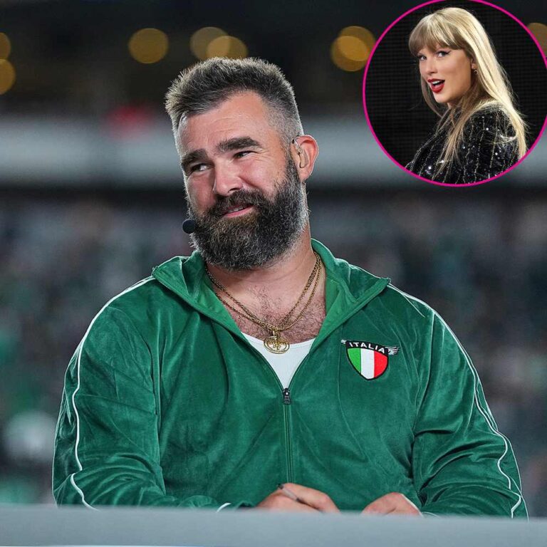 Jason Kelce Fails to Kick Field Goal Taylor Swift Called Sister in Law 01 2024