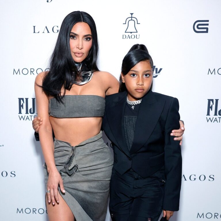 North West Gifts Kim Kardashian Necklace Engraved With Skibidi Toilet for 44th Birthday 5