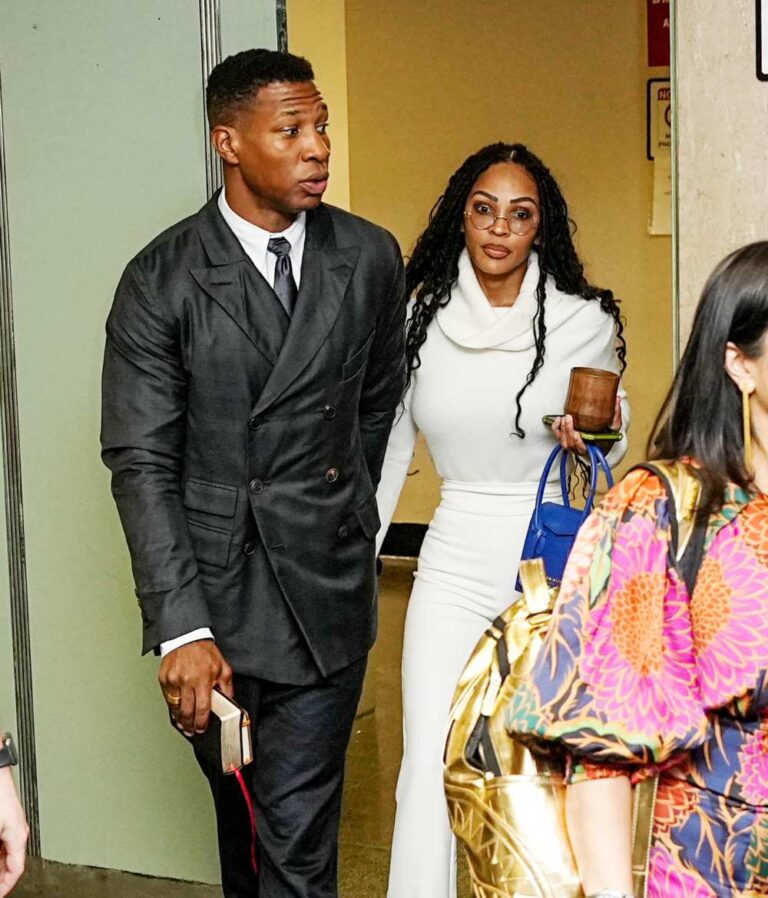 feature Jonathan Majors and Meagan Goods Relationship Timeline