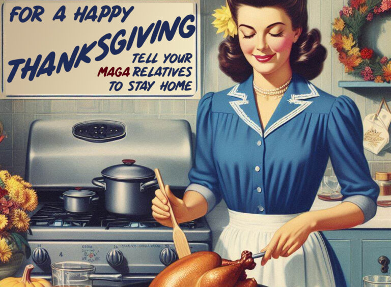 maga stay home thanksgiving