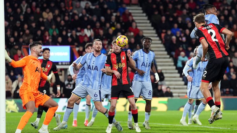 skysports dean huijsen goal 6767817