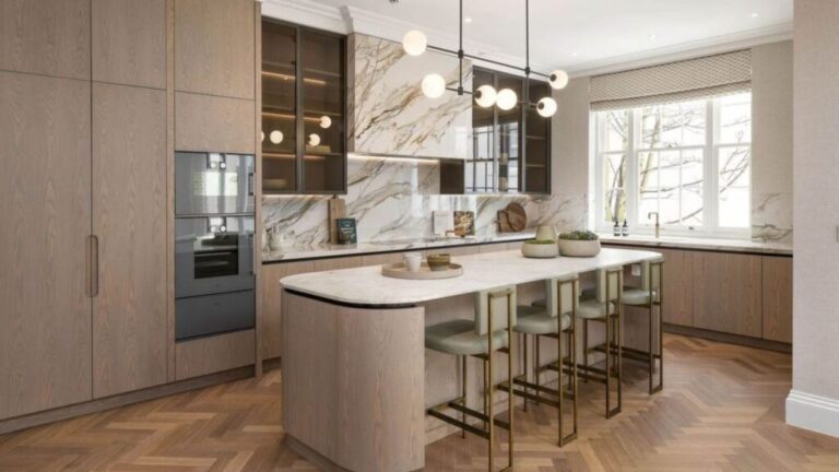 Belgravia mansion re modelled kitchen. Photo Credit Alex Winship Fairway Capital 1 1024x576