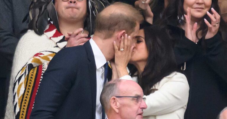 Meghan Markle and Prince Harry Share Sweet PDA Moment at Invictus Games Opening Ceremony 01 2025