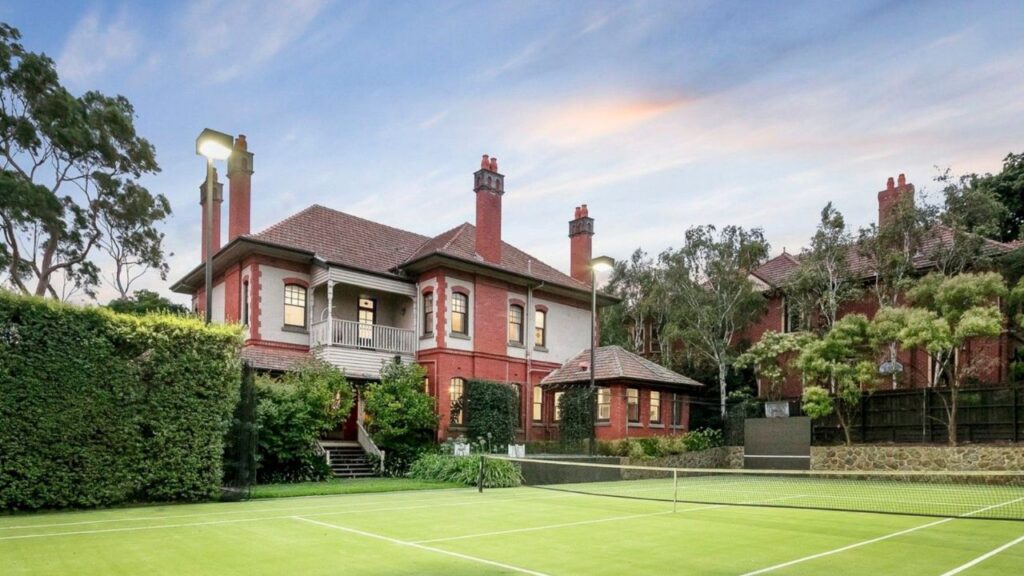 The home is set on 1874 square metres of land. Image Domain