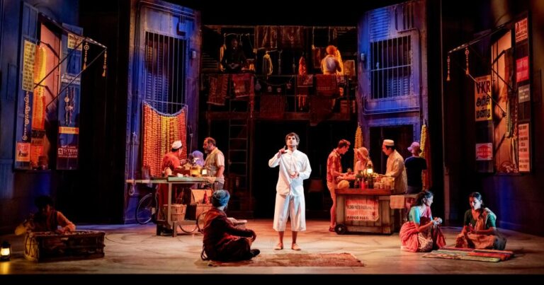 taha mandviwala and the national tour cast of life of pi photo by evan zimmerman 1